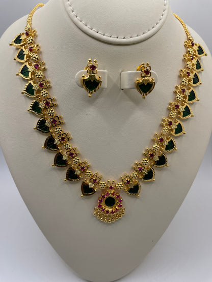 NECKLACE AND EARRING SET NS1013