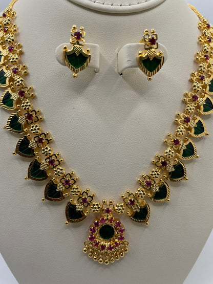 NECKLACE AND EARRING SET NS1013