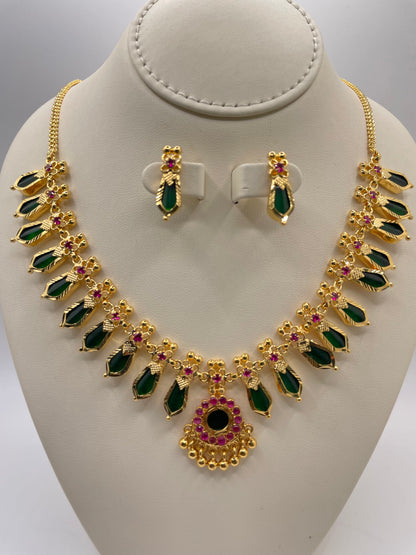 NECKLACE AND EARRING SET NS1014