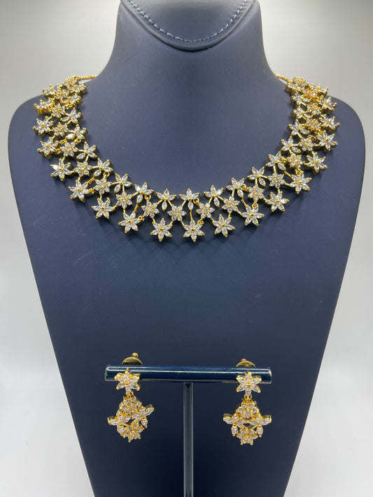 Fancy Necklace and Earring Set FNS1003